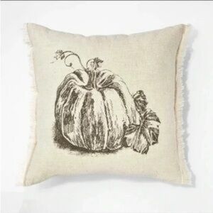 Studio Mcgee Rustic Pumpkin Print Throw Pillow